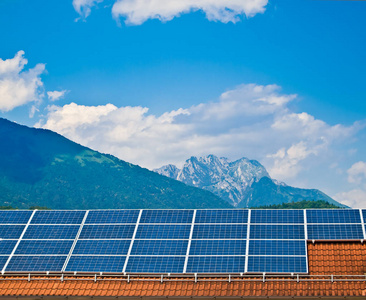 太阳能电池板光伏能源