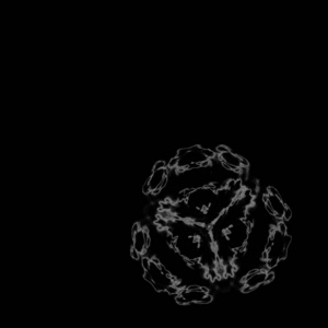 梦幻混沌的彩色分形图案。抽象分形形状。3D渲染插图背景或墙纸