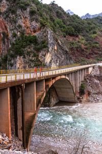 山谷 环境 公园 春天 目的地 岩石 森林 天空 美丽的