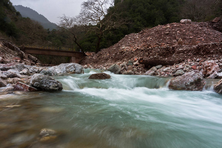 流动 森林 目的地 落下 自然 欧洲 美女 岩石 公园 旅游业