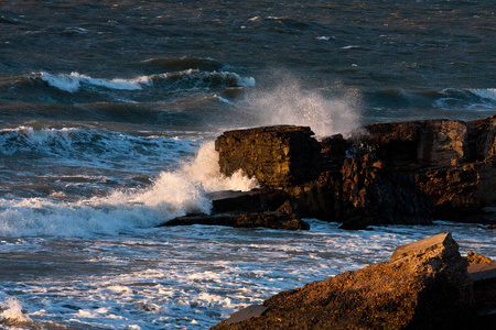 风景 夏天 海岸 海滨 岩石 沿海 海湾 海洋 海岸线 欧洲