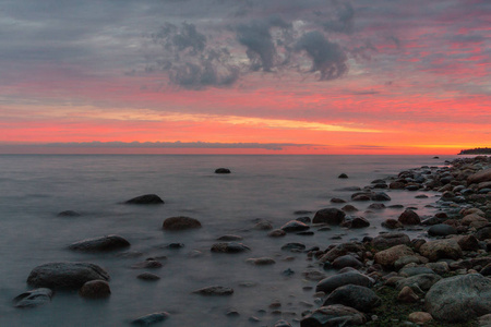 风景 夏天 黎明 天空 海岸线 颜色 地平线 海景 美女