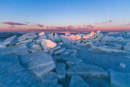 熔化 冰川 天空 变暖 冰山 风景 环境 日落 日出 冬天
