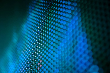 CloseUp LED blurred screen. LED soft focus background. abstract 