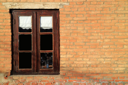 房子 老化 颜色 窗口 玻璃 简单 阳光 建筑 古老的 复古的