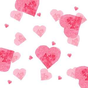 浪漫 油漆 婚礼 生日 粉红色 假日 浪漫的 水彩 墙纸