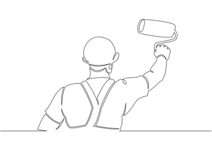 房屋油漆工照片