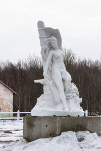 历史 冬天 建筑 宫殿 旅行 天空 城市 艺术 俄罗斯 雕像