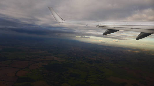 旅行 自然 英国 飞机 天线 联合 高的 航班 假期 空气