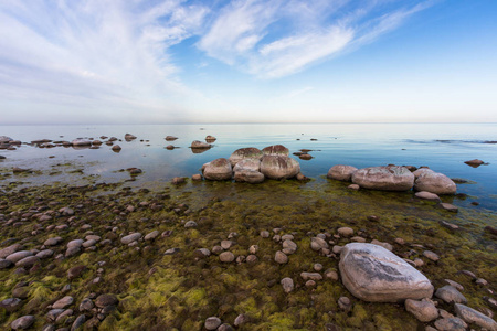 海滩 场景 岩石 美女 自然 海景 天空 旅行 石头 波动