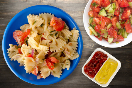 pasta on a plate 