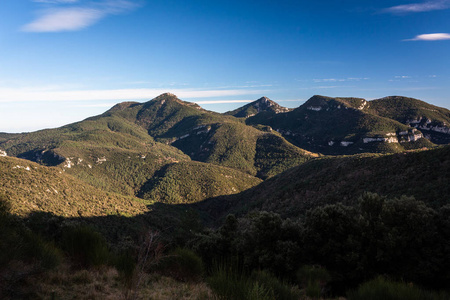 森林 全景图 公园 风景 西班牙 岩石 山谷 自然 小山