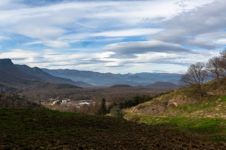 旅行 山谷 阳光 欧洲 风景 环境 岩石 场景 天空 旅游业