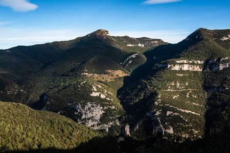 风景 建筑学 环境 国家的 高的 假期 山谷 森林 天空