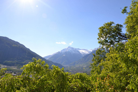 公园 旅行 小山 山谷 自然 阿尔卑斯山 木材 天空 森林