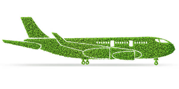 绿色环保汽车概念3d渲染