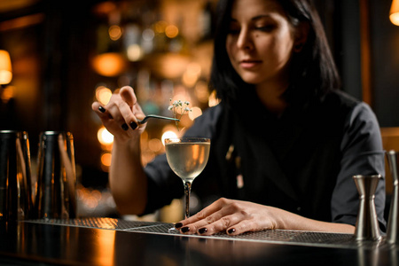 花式调酒 女神图片