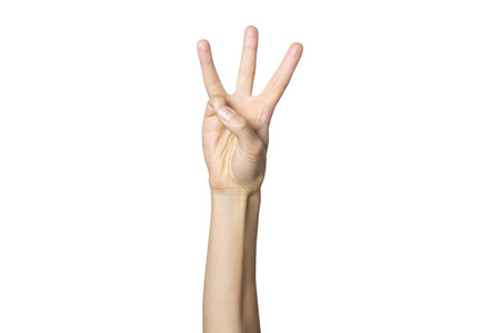 三个手指.第三个照片