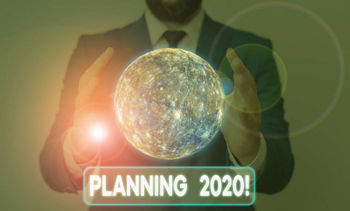 2020年规划概念手稿。商业照片展示了明年制定计划的过程这张图片由美国宇航局提供。