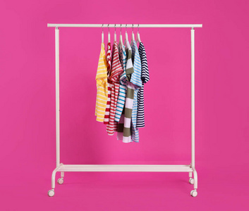 衣柜 材料 支架 夏天 分类 打扫 新的 春天 粉红色 商店