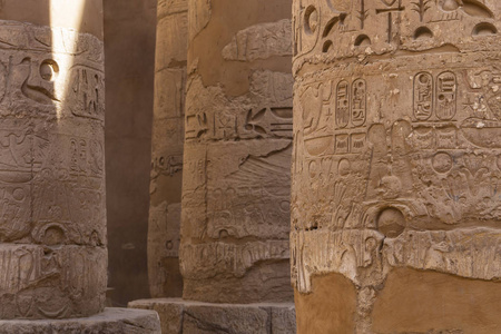 卡纳克 大厅 遗产 卢克索 非洲 墓地 阿蒙 砂岩 埃及