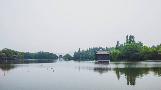 杭州西湖景观图片