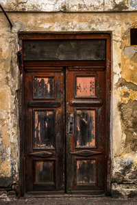 门口 框架 古老的 入口 复古的 木材 纹理 手柄 窗口