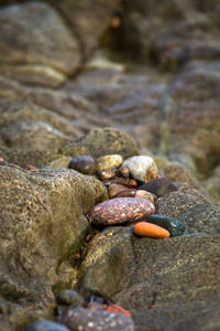 夏天 风景 海岸 岩石 自然 天空 旅行 太阳 地中海 石头