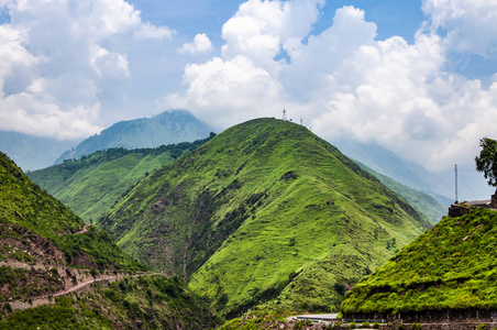 天空 风景 克什米尔 环境 土地 岩石 目的地 草地 山谷