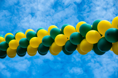 一串气球图片大全