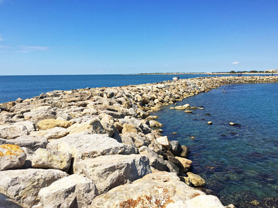 海岸 地中海 自然 假期 海岸线 夏天 旅游业 岩石 海景