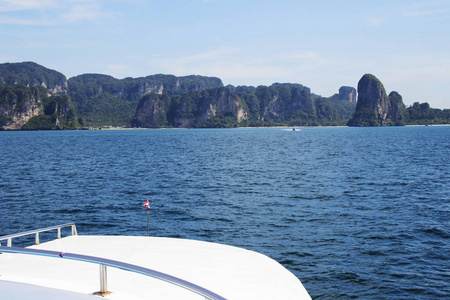 自然 海岸 海湾 假期 夏天 天堂 波动 天空 假日 旅行