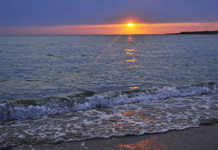 自然 日落 海洋 地平线 傍晚 夏天 阳光 假期 天空 日出