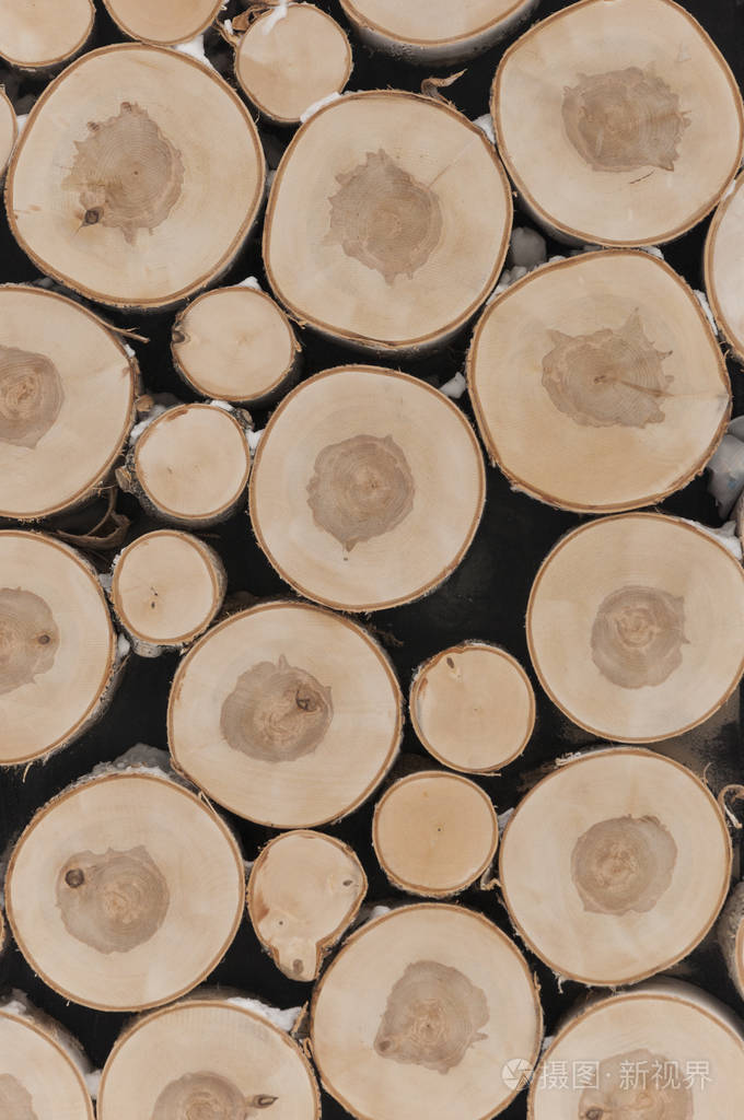 原木桩背景纹理