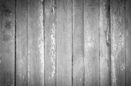 Gray and white old wood plank texture background. Top view of we