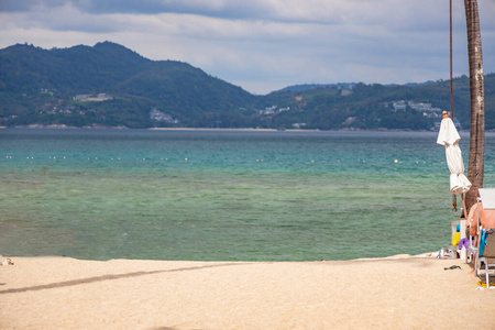 奢侈 放松 海湾 夏天 安达曼 海滩 泻湖 海景 天空 海洋