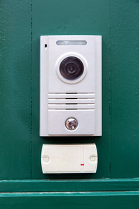 对讲机 外部 照相机 麦克风 大门 视频 面板 安全的 识别