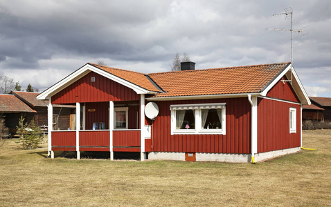 房子 场景 外观 木材 建筑学 瑞典 建筑 达拉纳 外部