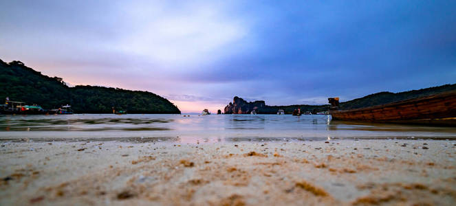 泰国 夏天 美丽的 自然 海岸 欧洲 风景 海滩 地中海