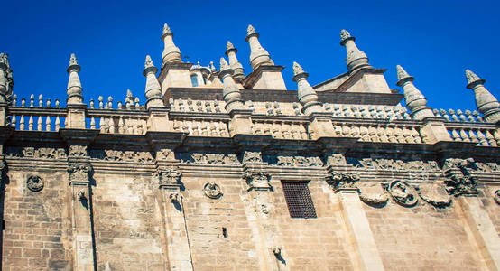 塞维利亚 西班牙 建筑学 外观 大教堂 安达卢西亚 教堂