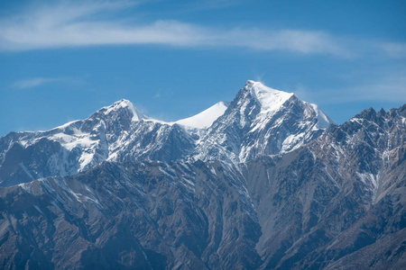 喜马拉雅山脉参差不齐的山峰图片