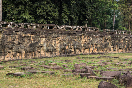 柬埔寨暹粒吴哥窟建筑群的巴布洪寺