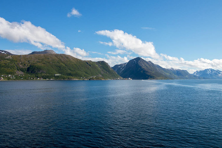 旅游业 日光 建筑 斯堪的纳维亚语 风景 峡湾 挪威 天空