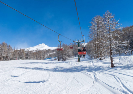 运动 旅游业 高的 风景 小径 山麓 求助 娱乐 滑雪 升降椅