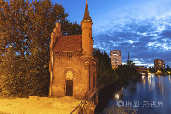 High Bridge Caretaker House in Kaliningrad  