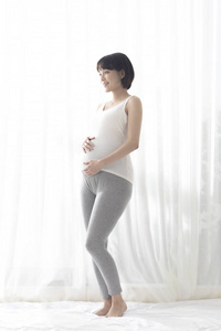 健身 复制空间 成人 怀孕 女人 摄影 在室内 女性气质