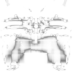 梦幻混沌的彩色分形图案。抽象分形形状。3D渲染插图背景或墙纸