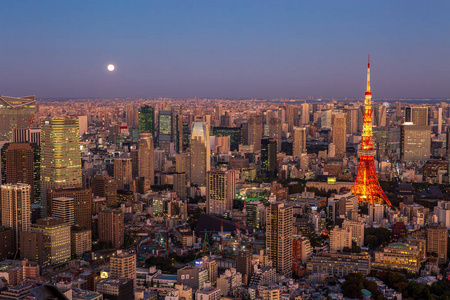 电视塔，东京灯塔，日本