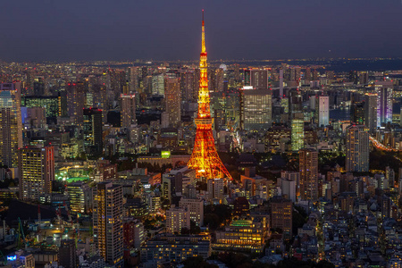 电视塔，东京灯塔，日本