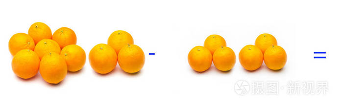 简单的数学问题 减法问题 简单的减法照片 正版商用图片27d31q 摄图新视界